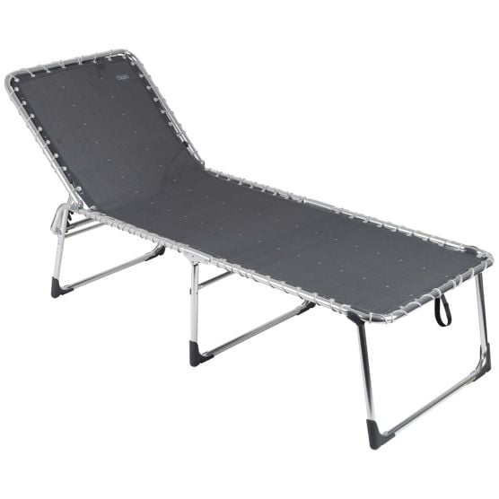 Crespo Lit bain de Soleil AL/364 Classic Gris foncé