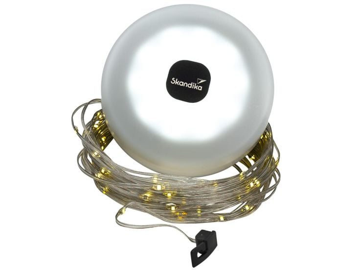 Skandika Glittra lampe de camping avec guirlande lumineuse