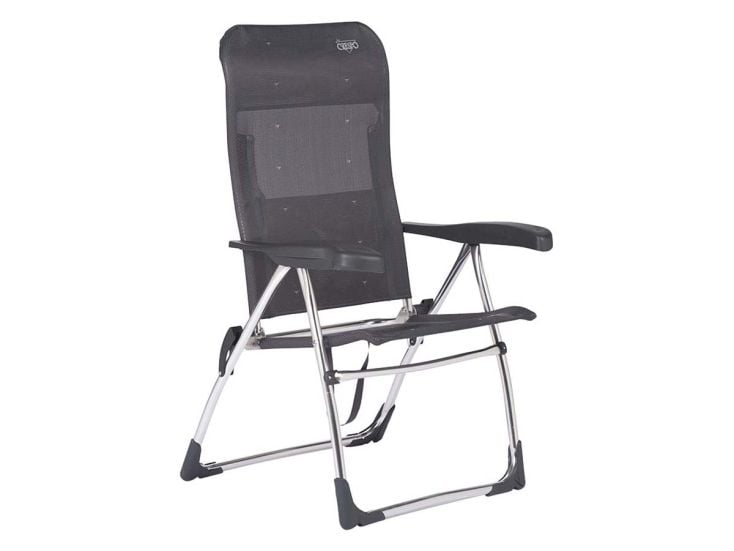 Crespo Fauteuil de plage AL/206 Gris foncé