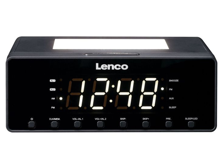 Lenco CR-540BK Radio avec alarme numérique - Noir