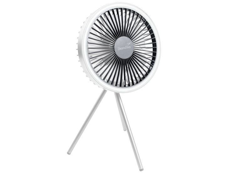 Skandika Solvind lampe de camping avec ventilateur - blanc