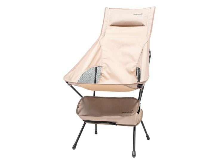 Skandika Solig chaise pliante compacte - beige