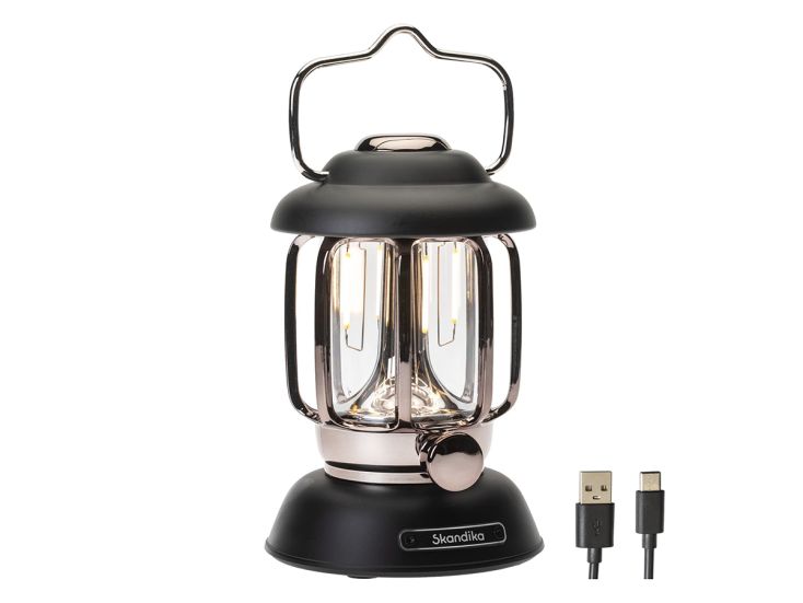 Skandika Forsol lanterne de camping LED - Grey