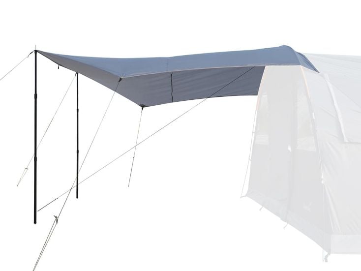 Skandika Spirit 330 x 310 cm Tarp avec mâts télescopiques