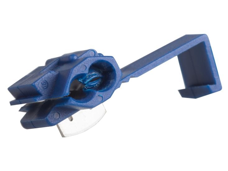 Connecteur de dérivation 0,5 - 2,5 mm² bleu jeu de 4 pièces