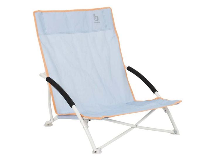 Bo-Camp Pastel Chaise de plage Saint-Malo Bleu