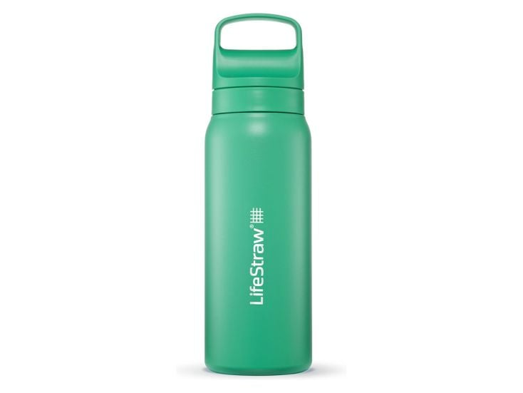 LifeStraw Filtre à eau 700 ml Acier inoxydable - Cactus Green