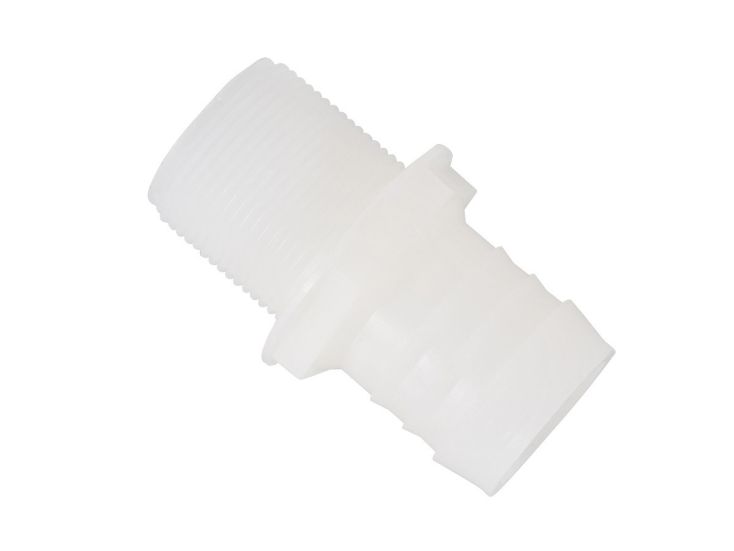 Badé filetage extérieur 1 1/4" x raccord de tuyau droit 40 mm