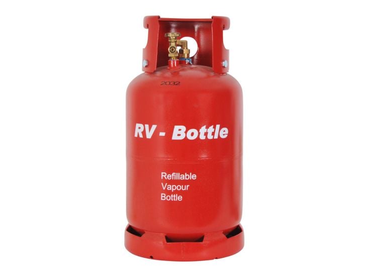 Réservoir GPL sur pied en acier Badé 27 litres