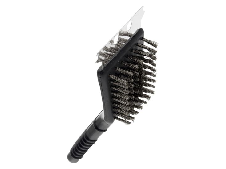 Brosse barbecue avec grattoir