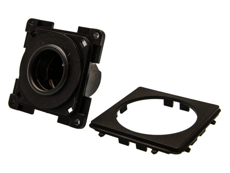 BBA prise 12 volts - Black
