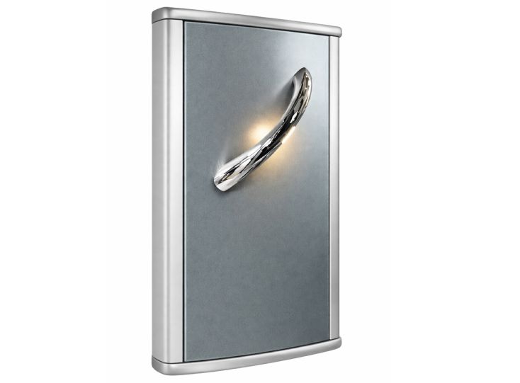 Poignée pour caravane/camping-car avec ampoule LED