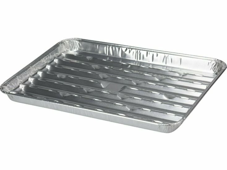 BBQ aluminium 34 x 23 cm récipients BBQ