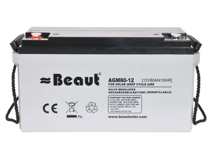 Beaut 80 Ah AGM batterie