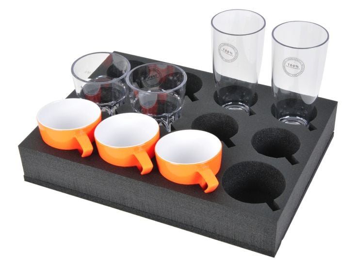 Obelink Porte-gobelets en mousse extra robuste
