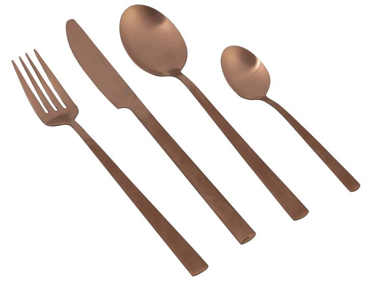 Bo-Camp Set de couverts en acier inoxydable 16 pièces