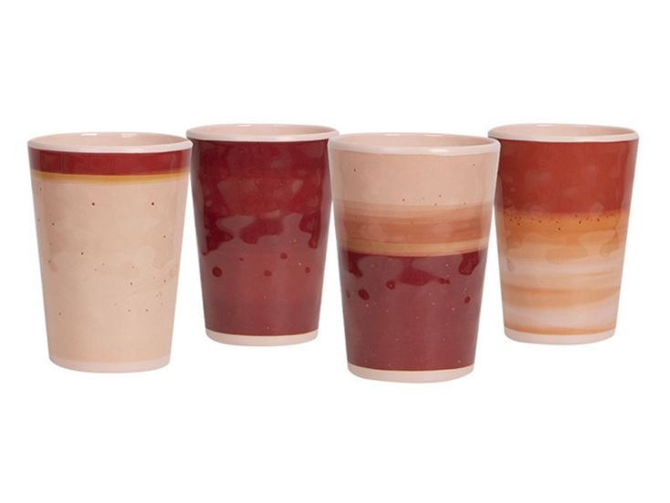 Bo-Camp Halo Terra tasse - 4 pièces