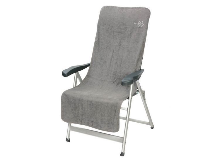 Bo-Camp housse de fauteuil taille M gris