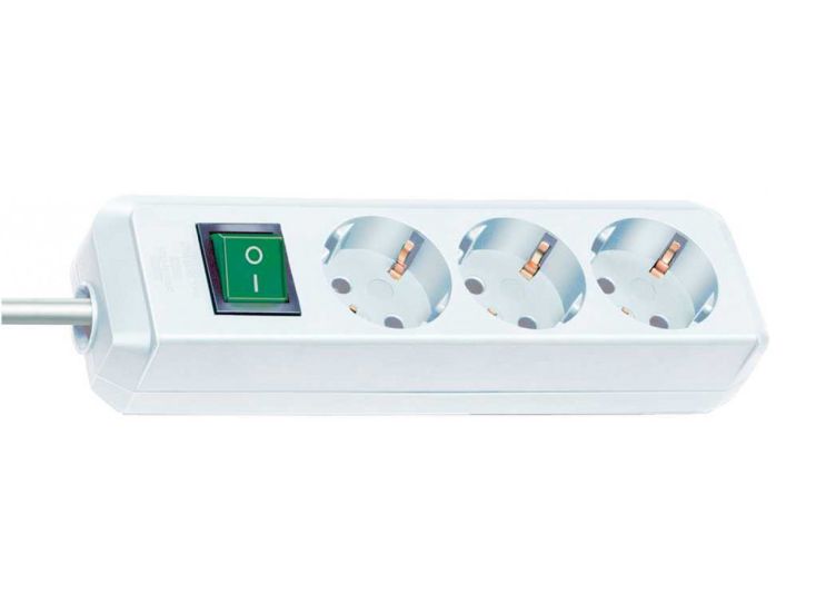 Brennenstuhl Eco-Line multiprise triple avec interrupteur