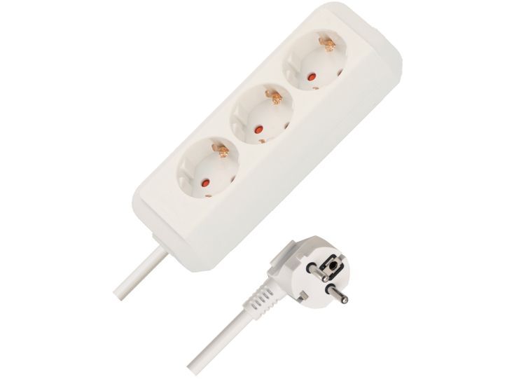 Brennenstuhl Eco-Line multiprise triple - 3 mètres