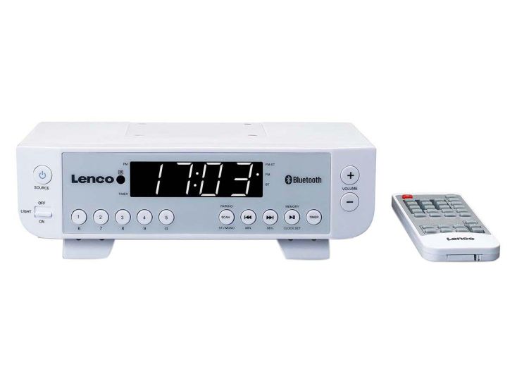 Lenco KCR-100WH Cuisine Radio - Blanc