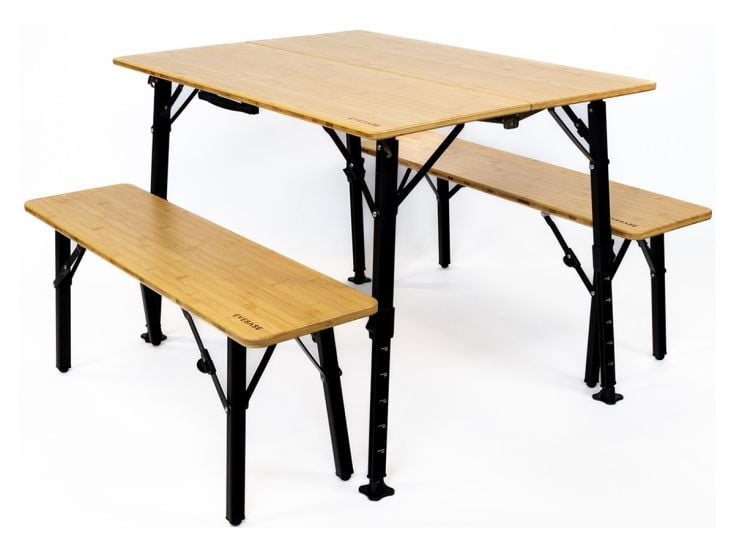 EVEBASE Flex Ensemble de camping en bambou