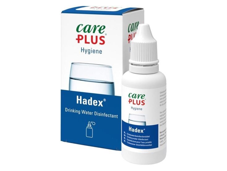 Désinfectant pour eau potable Care Plus Hadex