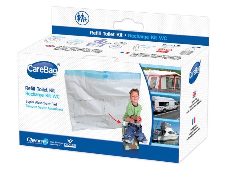 Carebag sachets pour toilettes