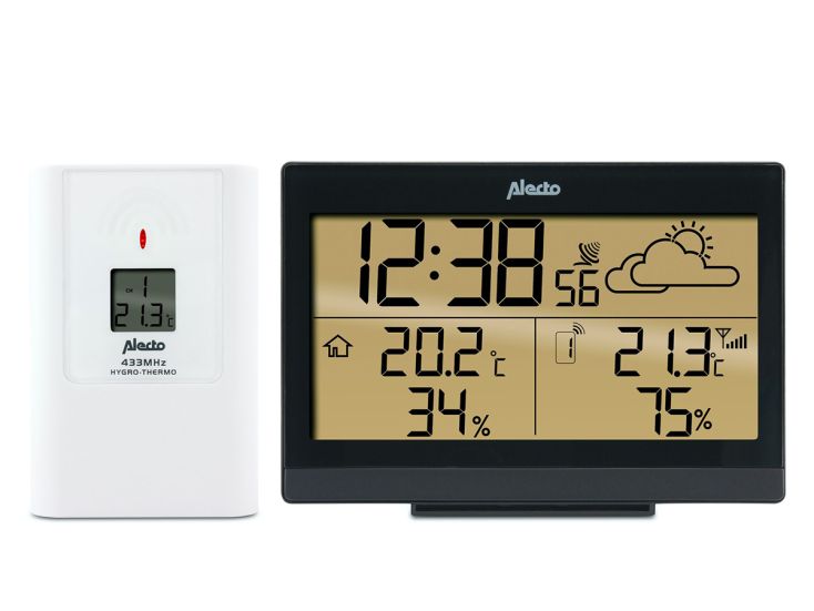 Alecto WS-2300 Staion météo - Noir