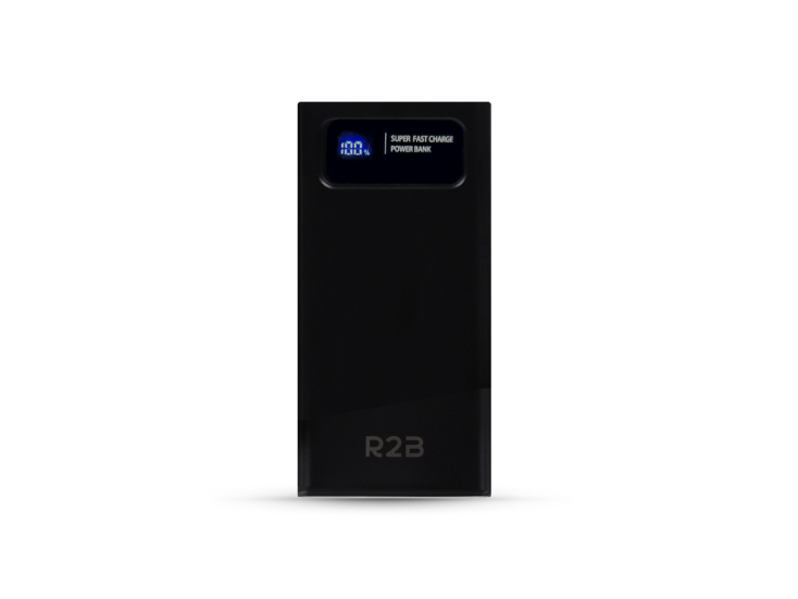 R2B 10 000 mAh Powerbank et affichage LED
