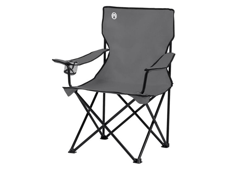 Coleman Quad Chair Grey fauteuil pliant