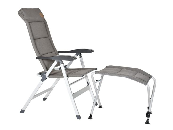 Obelink Corsa fauteuil inclinable avec repose-pieds - Grey