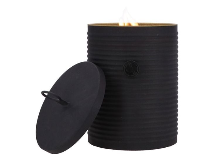 Cosi Fires Cosiscoop Lanterne à gaz noire emblématique