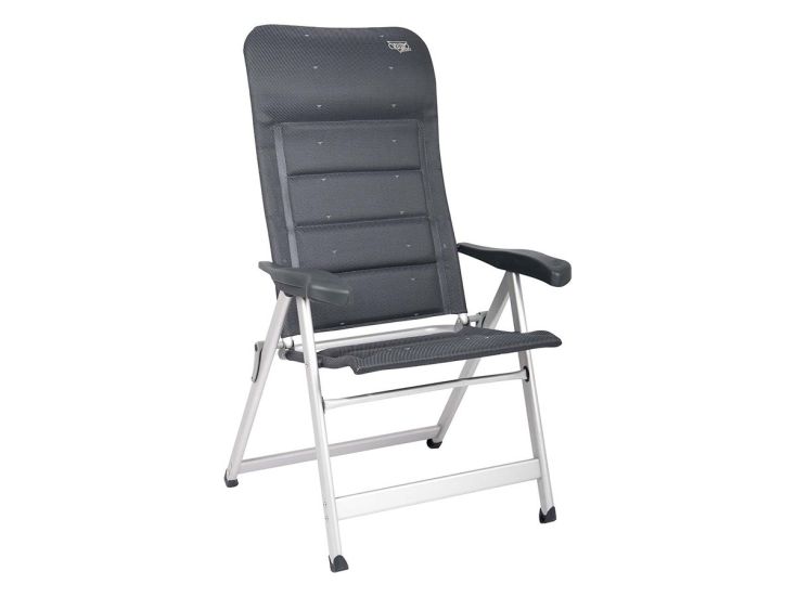 Crespo AL-235 Deluxe fauteuil inclinable - Gris foncé