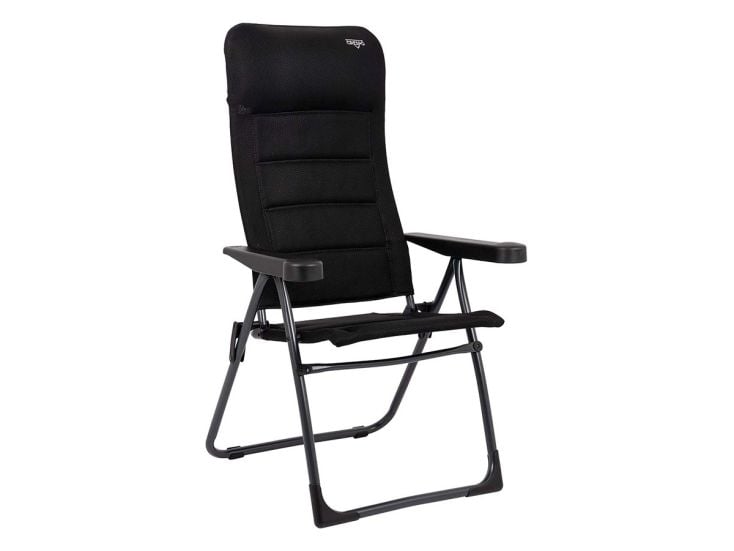 Crespo AP-215 Air-Deluxe 2025 chaise pliante - Noire