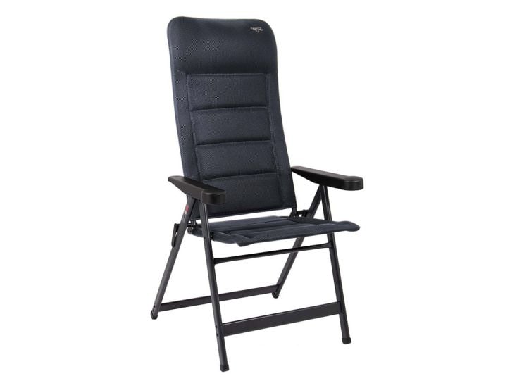Crespo AP-240 Air-Deluxe chaise pliante - Grise