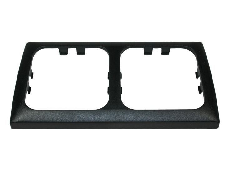 Haba C-line plaque double - Black