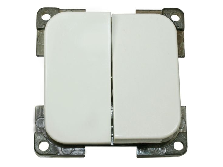 Haba C-line interrupteur double - White