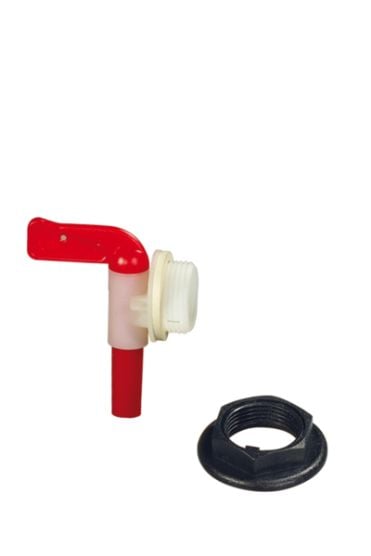 Comet robinet 3/4" avec contre-écrou