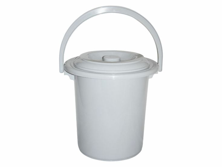 Curver toilettes sèches camping avec couvercle - 10 litres