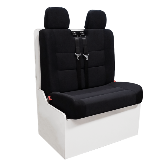 Siège Komfort pour châssis OKB avec Isofix - Noir Premium