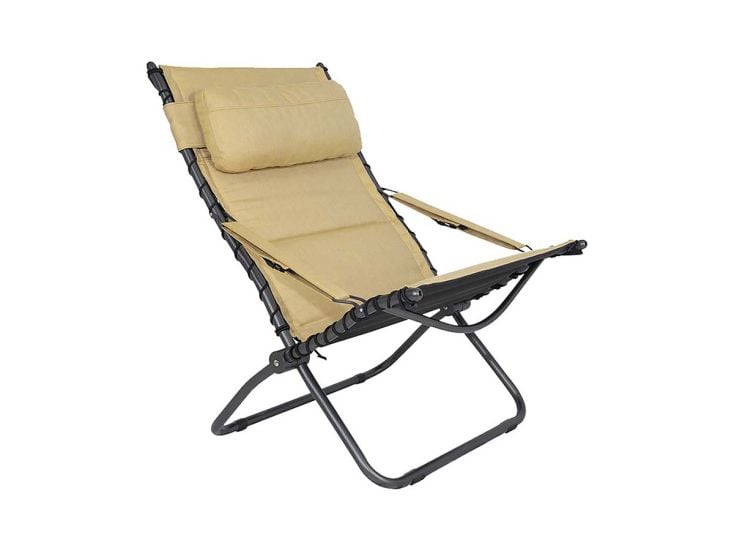 Crespo Lit bain de Soleil AP/262 Tex-Comfort Jaune