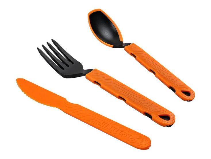 Jetboil Trailware Set de couverts Orange
