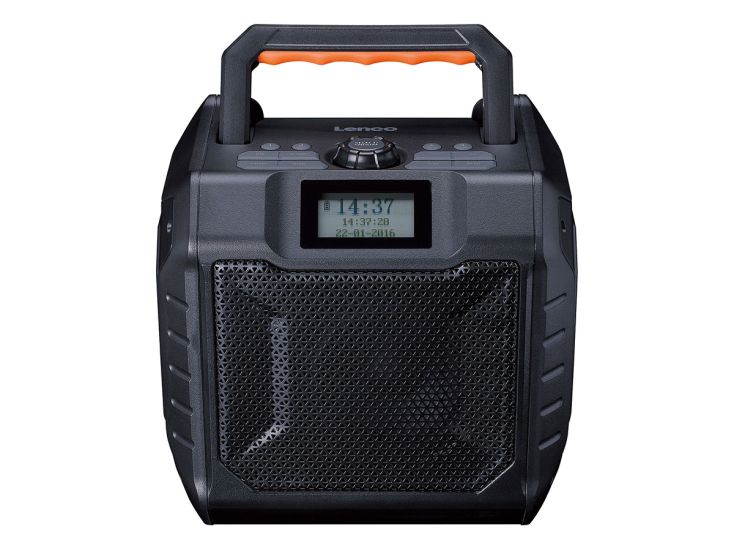 Lenco ODR-160GY Radio DAB+ - Orange,Noir