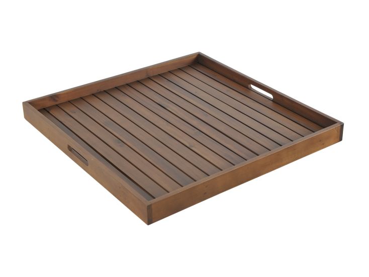 Plateau Outdoor Feelings 70 x 70 en acacia