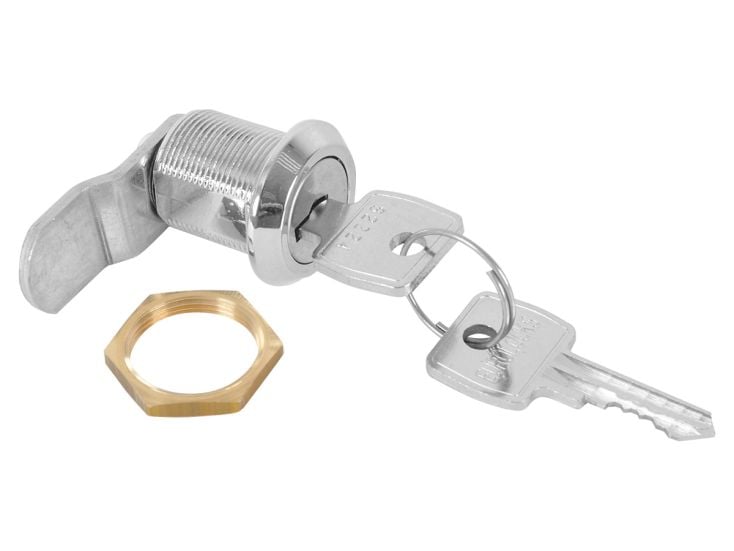 Serrure coffre de rangement timon - 1,6 cm