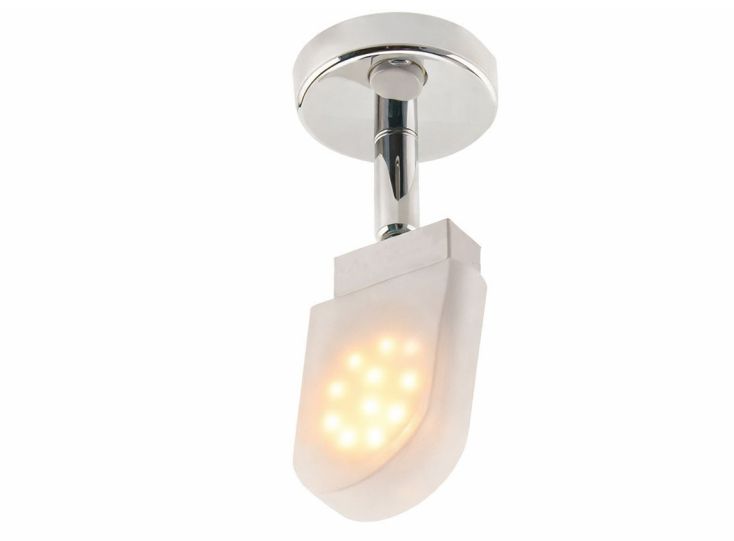 Spot LED en saillie Dometic Thomas argenté
