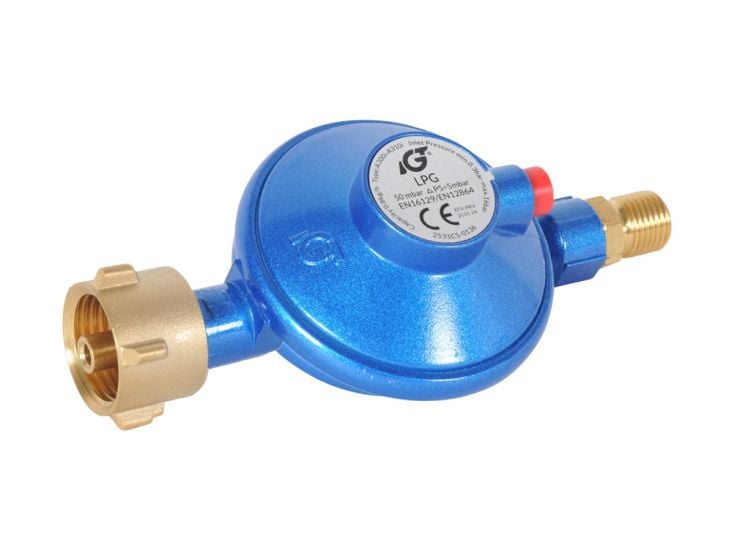 Obelink 50 mbar 1/4" gauche G12 régulateur de pression