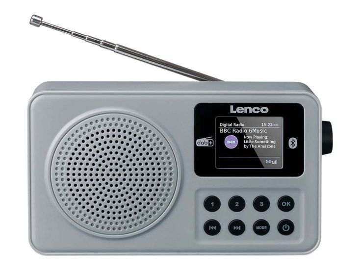 Lenco PDR-034GY Radio DAB+ - Gris