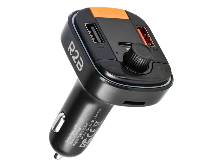 R2B Bluetooth FM Transmitter Car - Chargeur de voiture